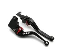 Levier d'embrayage pour Kawasaki Z750S Z750 ZR750 ZR7 ZR7S 1991-2006 2007 2008 leviers d'embrayage de Frein à poignée Courte et Longue. Frein Embrayage(Short Black)
