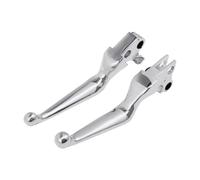 Levier d'embrayage réglable Levier de frein et d'embrayage pour moto pour Harley pour Road King Dyna pour Fat pour Boy Softail FXDB