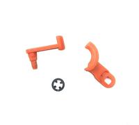 Levier d'étranglement de rechange pour BG45 BG46 FS38 FS40 BG55 pour BG65 pour BG85 FS45 FS46 FS55 Contrôle du moteur en plastique Design ergonomique Installation facile Accessoire de tondeuse fiable