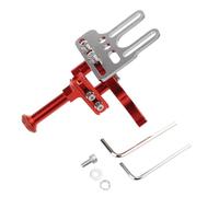 Levier d'extension de déclencheur pour appareil photo - En alliage d'aluminium - Support pour caméra de plongée sous-marine - Support d'angle - Levier d'extension blanc