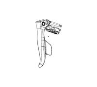 SRAM Brake Lever Assembly for Force eTap AXS Brake-Shift-Controls - right - 11.7018.082.001 taille unique