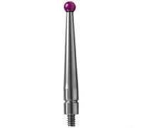 Levier en acier inoxydable pour cadran indicateur sonde M1,6 x 20,9 mm, pointe sphérique pour jauge d'horloge, support magnétique flexible compatible (B)