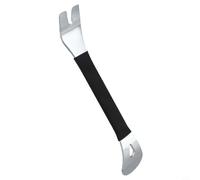 Levier en forme de U pour retrait intérieur automobile - Outil d'extraction de décoration à double tête en acier inoxydable compatible avec voitures, motos, camions