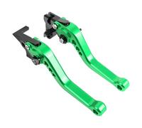 Levier Frein D'embrayage Moto Compatible Avec NT1100 NT 1100 2021 2022 2023 Poignées Courtes/longues Levier Poignée Accessoires Moto CNC Leviers Frein D'embrayage Réglables(Green long)
