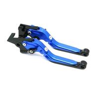 Levier Frein D'embrayage Moto Compatible Avec Pour C600 C650 SPORT 2011 2012 2013 2014 2015 Moto CNC Leviers D'embrayage Frein Pliants Extensibles Réglables(Blue)