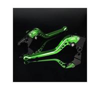 Levier Frein D'embrayage Réglable CNC Pour XVS650 Pour DRAGSTAR XVS 650 Pour Drag Pour Star 1997-2003 XVS 1100 XVS1100 1999-2004(177mm Green)