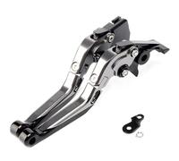 Levier Frein Embrayage Moto Pour SH125 SH150 SH160 SH300 SH350 2005-présent Ensemble Leviers Frein Stationnement Avec Butée Verrouillage Stationnement Leviers Embrayage Frein Moto(L)