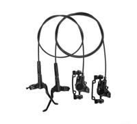 Levier Frein Ergonomique Réglable Guidon 22mm | piston, pour force égale, freinage stable, câble inclus, montage rapide(front + back)