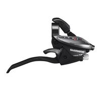 Levier frein et dérailleur 7 vitesses 4 doigts noir Shimano Altus ( Droite | 7 )