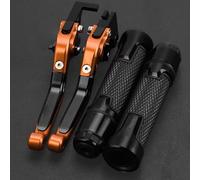 Levier frein Leviers De Frein Et D'embrayage Réglables Moto Compatible Avec Yamaha Pour YZFR125 2014-2024, Poignées De Guidon
