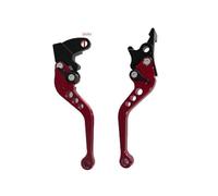 Levier Frein Moto Leviers de Frein à Tambour en Alliage usiné CNC poignées universelles de Remplacement pour Moto Barres de 22mm et 8mm 1 Paire Levier Frein Poignées(3)