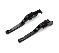 Levier Frein Moto Pour CBR1000RR pour CBR 1000 RR pour Fireblade 2004 2005 2006 2007 moto réglable pliable extensible freins poignée levier d'embrayage(Red black black)