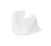 Levier Frein Moto pour Fat pour Bob 2006-2018, Couvercle De Carénage De Barrage d'air Becquet Avant Inférieur De Moto Rouge Moto Embrayage Levier(White)