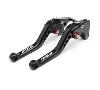 Levier Frein Moto pour FZ6 pour Fazer 600/S/N/NA/NS FZ6N FZ6S FZ600 2004 2005 2006-2010 Levier d'embrayage De Frein De Moto Réglable Mat