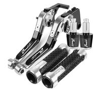 Levier Frein Moto pour Suzuki GSF1200 pour Bandit GSF 1200 1996-2000 Moto Leviers d'embrayage De Frein Réglables Poignées De Guidon Extrémités(13)