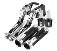 Levier Frein Moto pour XT660 XT660R XT660X pour Tenere XT 660 2004-2017 leviers d'embrayage de Frein Moto poignées réglables poignée(7)