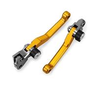 Levier Frein Moto Pour YZ450F YZ 450 F 2020 2021 2022 Levier D'embrayage Cascade De Motocross Système De Câble À Traction Facile Leviers D'embrayage De Frein(A pair yellow)