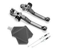 Levier Frein Moto Pour YZ450F YZ 450 F 2020 2021 2022 Levier D'embrayage Cascade De Motocross Système De Câble À Traction Facile Leviers D'embrayage De Frein(A set gray)