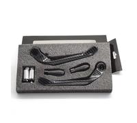 Levier Frein Moto Pour Z400 Z650 Z750 Z750R Z750S Z800 Z900 Z900RS Leviers De Moto Garde Leviers D'embrayage De Frein Gardes Guidon Protecteur D'embrayage Frein Moto(A black)