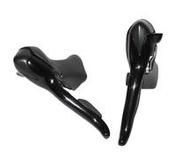 Levier-Manette Route Microshift 7v. Double Alu Noir (Paire) Compatible Shimano