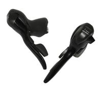 Levier-manette route triple alu Microshift - noir - 7 vitesses