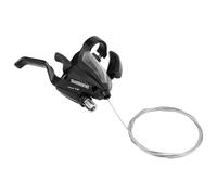 Levier-manette vtt patin shimano stef500 droit 7v. noir v-brake 2 doigts (montag