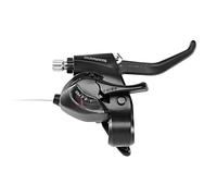 LEVIER-MANETTE VTT SHIMANO STEF41 6V. NOIR DROIT POUR FREIN V-BRAKE 2 DOIGTS