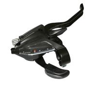Levier-Manette Vtt Shimano Stef500 Droit 8 Vitesses Noir Pour Frein V-Brake 2 Doigts