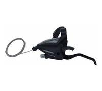 Manette frein/dérailleur gauche v-brake Shimano st-ef500 3v1800 mm - noir