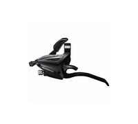 Levier-manette vtt stef500 gauche 3v. noir pour frein v-brake 4 doigts