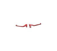 levier moto tun'r compatible avec derbi senda sm/r race 2003-2009 rouge (pr)