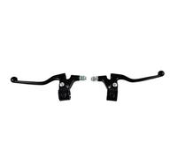 Levier-poignee de frein cyclo alu long m90 noir (paire)