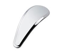 Levier Pommeau pour Opel pour Astra pour Insignia J 2009-2014 at Pommeau De Levier De Vitesse De Voiture Couvercle Paillettes Garniture Pommeau de Levier (Couleur : Argent)