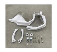 Levier Protection D'Embrayage Moto Extensions de garde-main leviers d'embrayage frein protecteur bouclier adapté à l'utilisation for BMW R 1250 GS/GSA 2018-2021(White Clear Set)