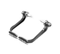 Levier Protection D'Embrayage Moto Protège-mains universel en alliage d'aluminium for moto, guidon de 22mm(Carbon-gray)