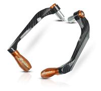 Levier Protection D'Embrayage Moto Utilisation universelle for Suzuki GSX1300R for HAYABUSA GSX 1300R GSX1300 Garde de levier moto Poignées guidon Protecteur leviers d'embrayage frein(Orange)