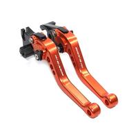 Levier Réglable Pour SUZUKI GSX-S750 GSX S750 GSX-S 750 2011-2018 Accessoires Moto Leviers Frein Et D'embrayage Courts(Orange)