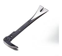 Levier robuste à double usage en acier au carbone conçu pour les tâches de démolition, y compris le retrait des panneaux et l'extraction de fixation (A)