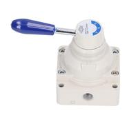 Levier rotatif de soupape de main d'air 2 position 4 voies accessoire de commutateur de commande de débit pneumatique pour l'équipement industriel (4HV310-10)