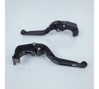 Levier Sifam Pour Moto Kawasaki 1400 Gtr 2008 À 2014 Alu Cnc Noir / Paire Neuf