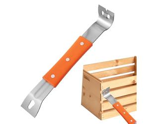 Levier très résistant, extracteur de clous pour la construction - Extracteur de clous robuste pour le travail du bois, la construction, la toiture, la démolition, l'automobile