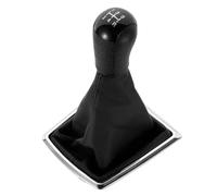 Levier Vitesse Couvert Pommeau pour Ford pour Focus 2 pour Mondeo MK2 2005-2008 Voiture Style Levier De Changement De Vitesse Levier Guêtre Manette De Vitesse Botte Housse Pommeau De Levier(Noir)