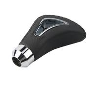 Levier Vitesse Handball Universal PU Leather Gear Shift Knob Red Line Black Line Manual Car Gear Stick Head Shift Replacement Knob Modified Shift Head(Black Line)