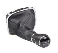 Levier Vitesse Soufflet De Levier De Vitesse 5 Vitesses en Cuir pour Polo 6C 2015 2016 2017 2018 2019 Pommeaux Leviers Vitesse