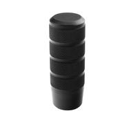 Levier Vitesse Voiture Pommeau De Levier De Vitesse Antidérapant 95 Mm, Transmission Manuelle, En Aluminium, Moleté, Accessoires Automobiles(Black)