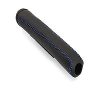 Levier Vitesse Voiture pour Passat B7 B8 pour Bora pour Polo pour Golf 6 7 pour Jetta MK6 pour RS Cuir Engrenages Frein à Main Couverture Auto intérieur TêTe Levier Vitesse (Couleur : Bleu)