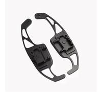 Levier Vitesses À Palettes Voiture Compatible Avec VW Pour Pour Jetta Pour CC Pour Scirocco Pour Polo Pour Passat B6 B7 Palette Changement Vitesse Arrière Pour Volant Palette de vitesse Kit(Black)