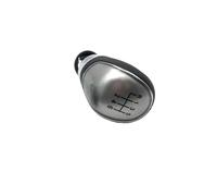 Levier Vitesses Compatible avec Pour Focus 2 MK2 FL MK3 MK4, 1 Pièce Pommeau De Levier De Vitesse Manuel À 5 ou 6 Vitesses,(Silver,6 Speed)