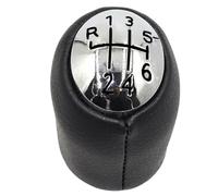 Levier Vitesses Pommeau De Levier De Vitesse en Cuir pour Avantime 2001 2002 2003 2004 Pommeau De Levier(Chrome Black)