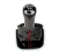 Levier Vitesses Voiture Compatible avec VW pour Polo 6R 6C Hatchback Sedan 2011 2012 2013-2017 5 vitesses pommeau de levier de vitesse de voiture démarrage style de voiture